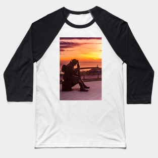 Tommy and Seaham Lighthouse Baseball T-Shirt